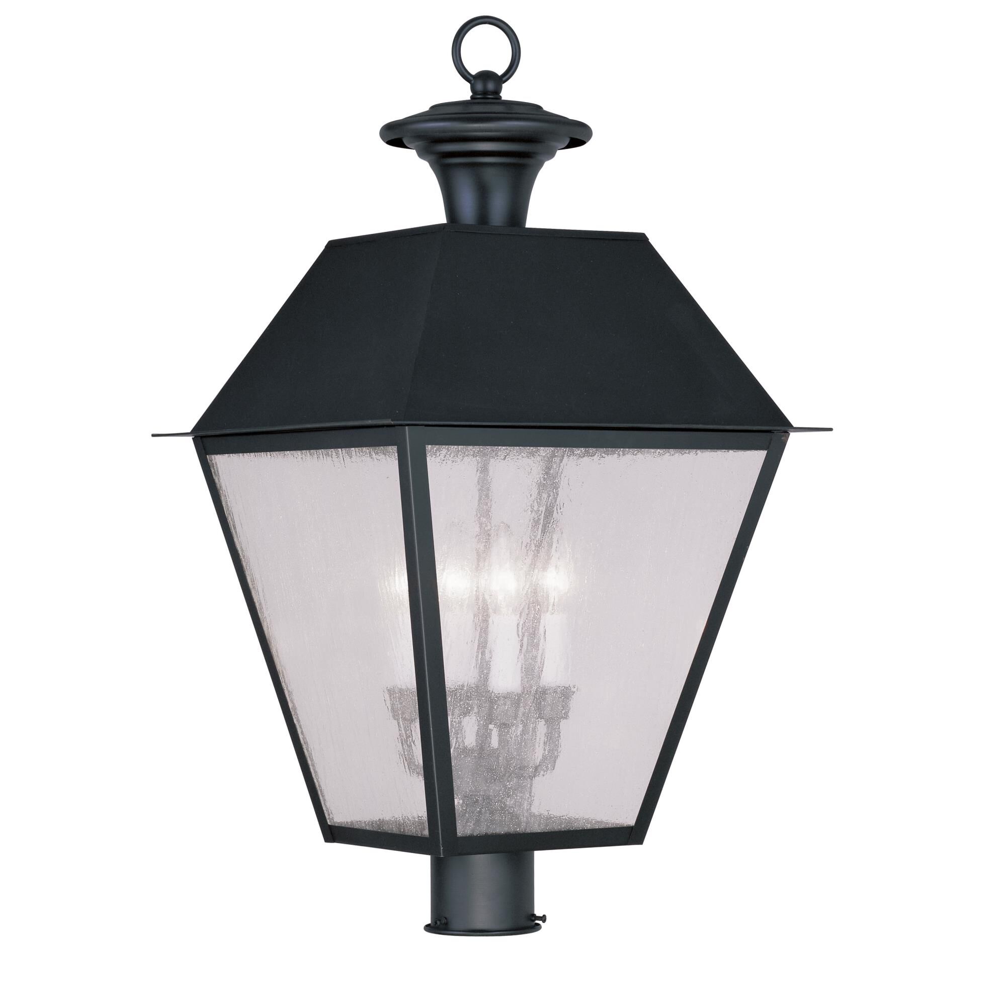 Mansfield 27 Inch Tall 4 Light Outdoor Post Lamp by Livex Lighting